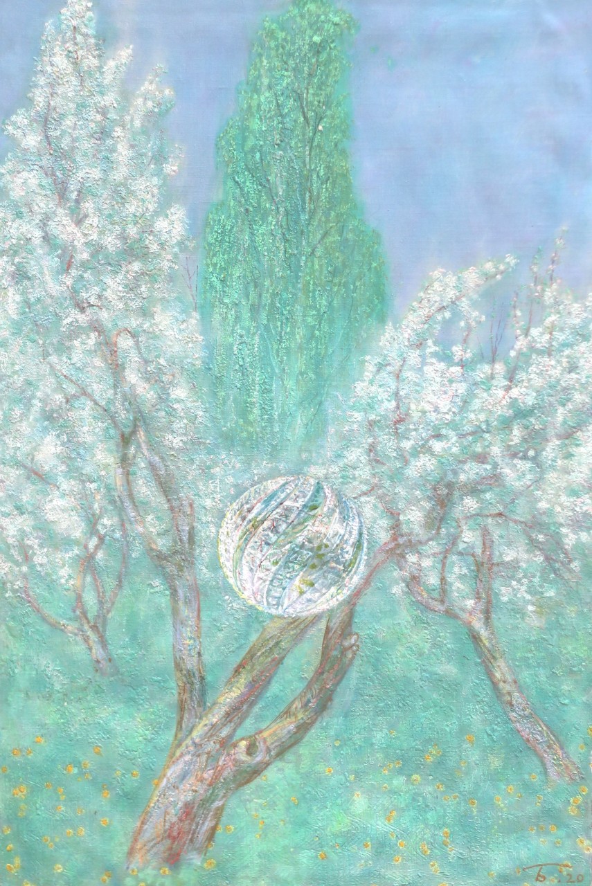"Весенний стеклянный шар"