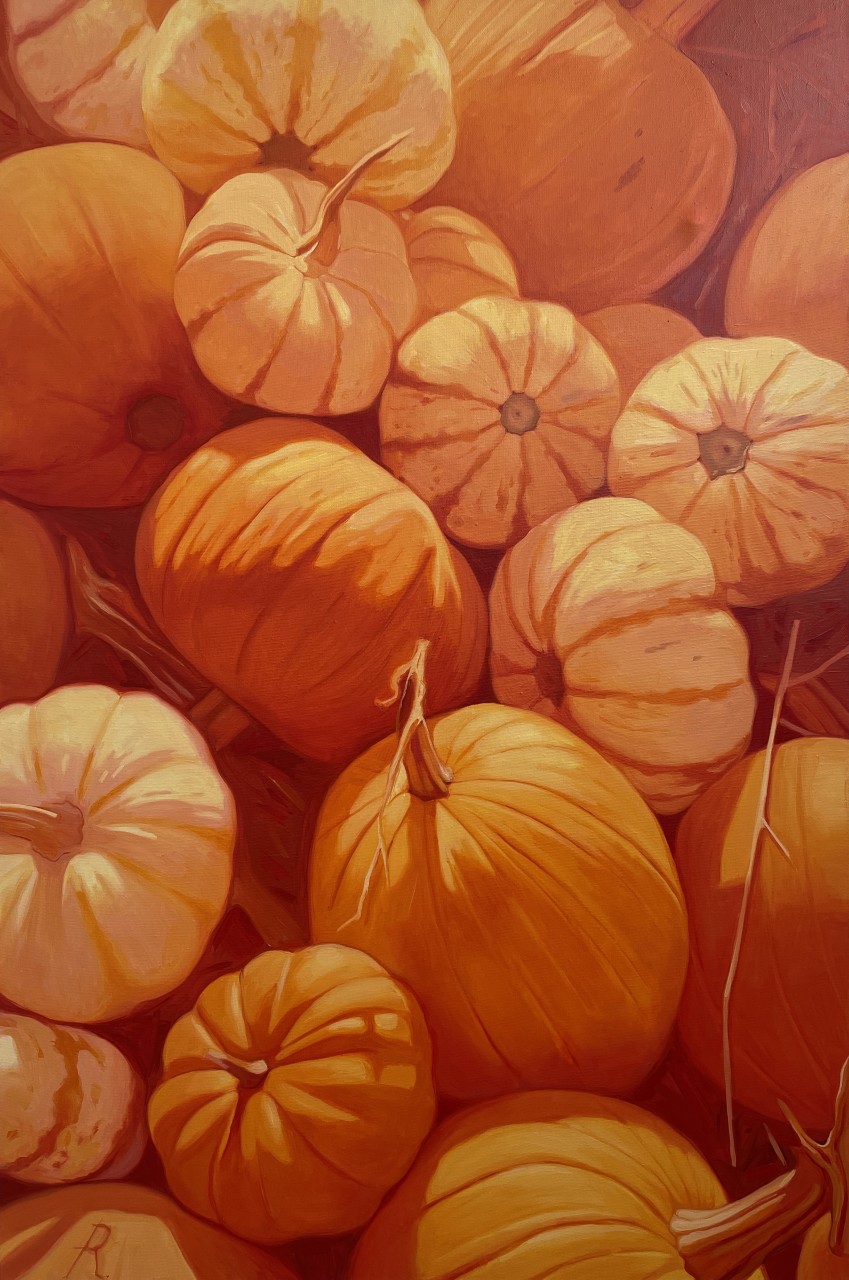 Autumn pumpkins №2