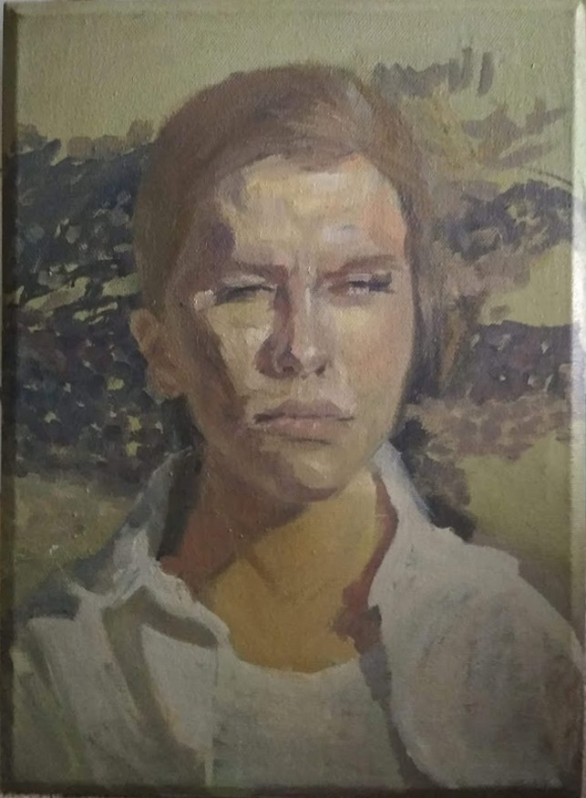 Портрет Жени под палящим солнцем