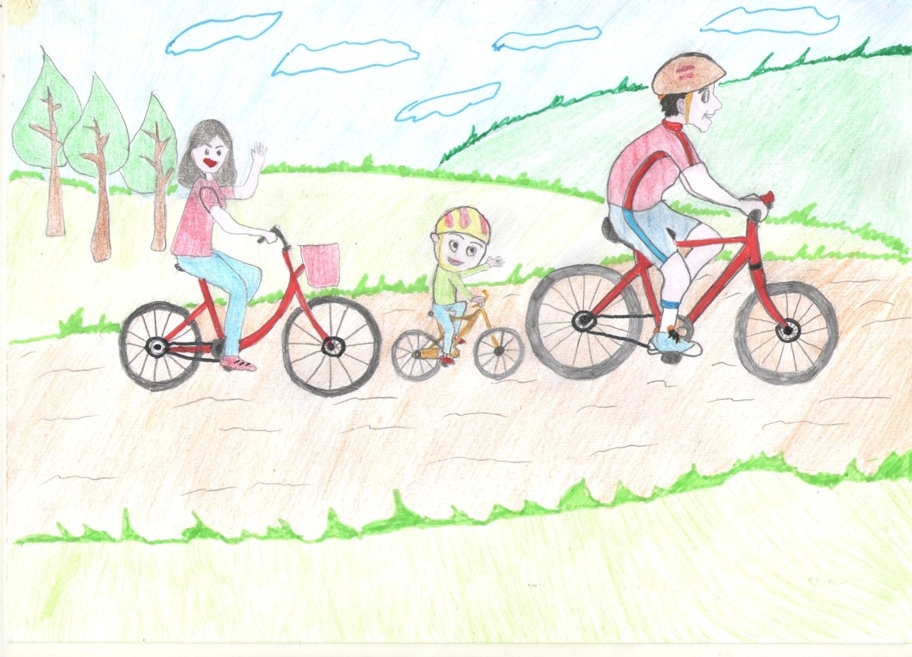 Семейная велопрогулка