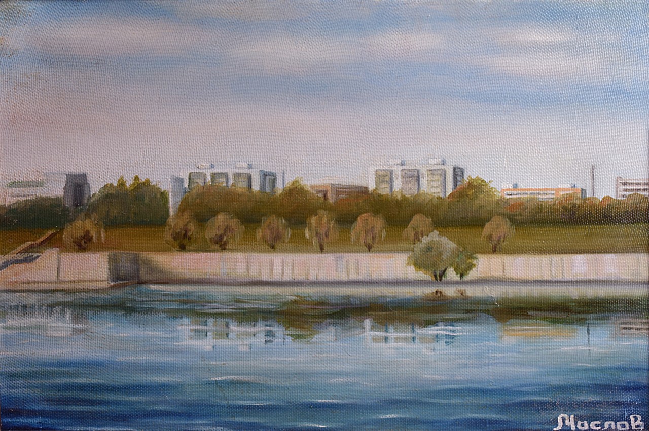 Родной берег (Приднестровские пейзажи)