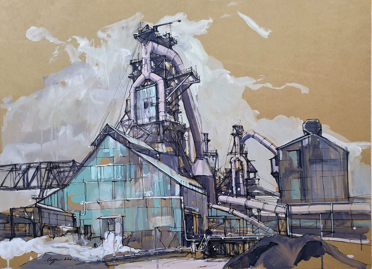  Arcelor mittal из серии "Industrial fun"