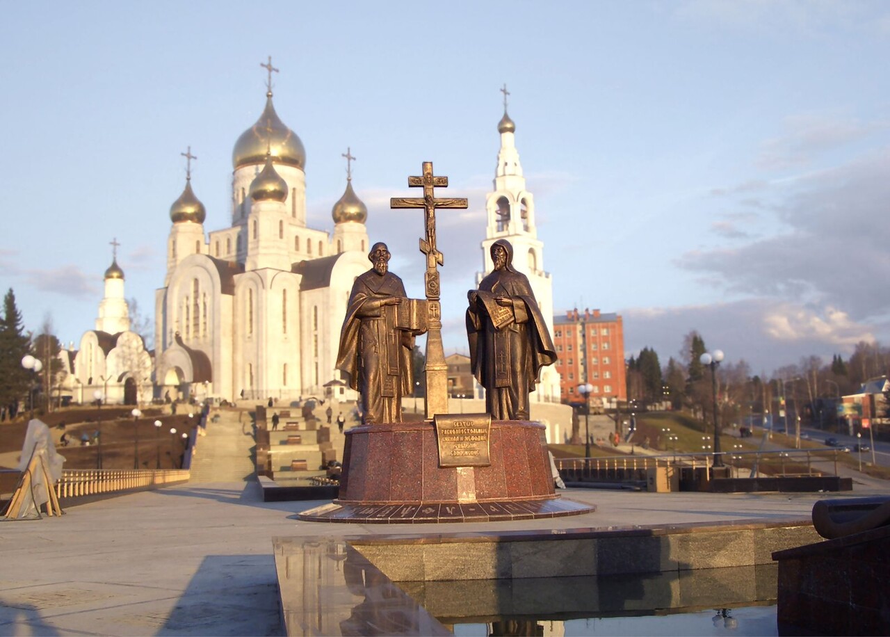 БЛАГОУСТРОЙСТВО ТЕРРИТОРИИ, ПРИЛЕГАЮЩЕЙ К ХРАМУ ВОЗНЕСЕНИЯ В Г.ХАНТЫ-МАНСИЙСК