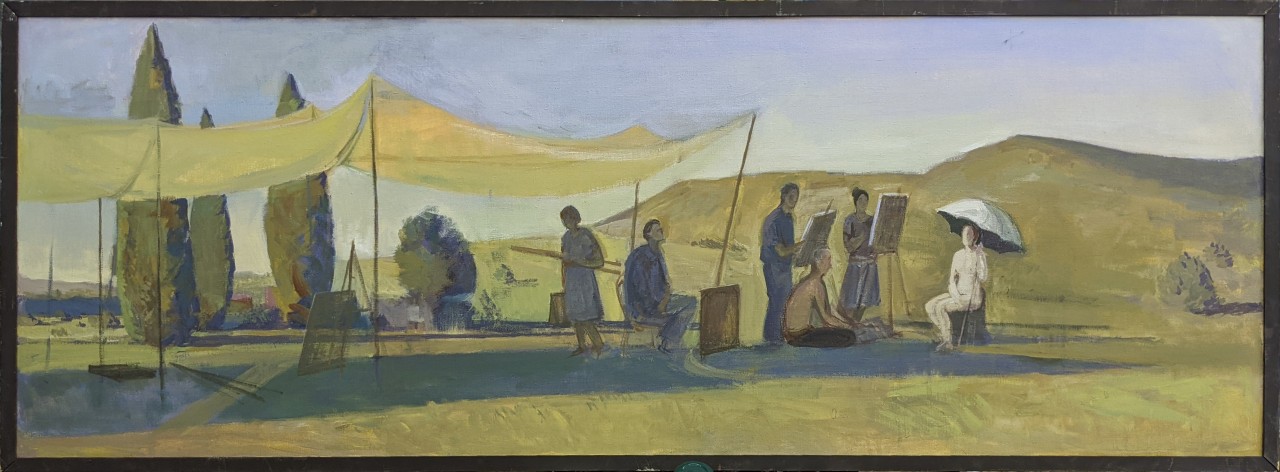 Студенческая практика в Крыму, в селении Козы 1939