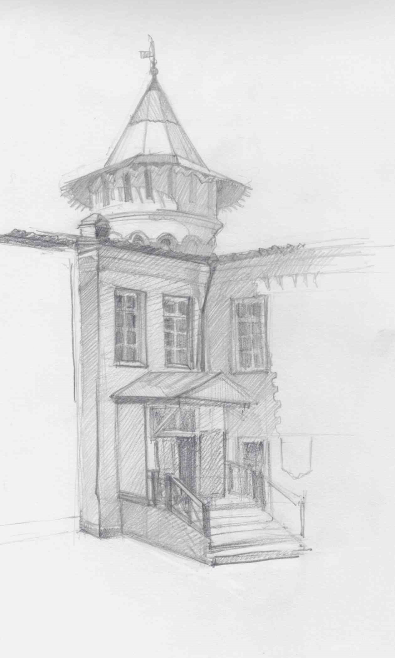 Фрагмент "Башня гостиного двора"