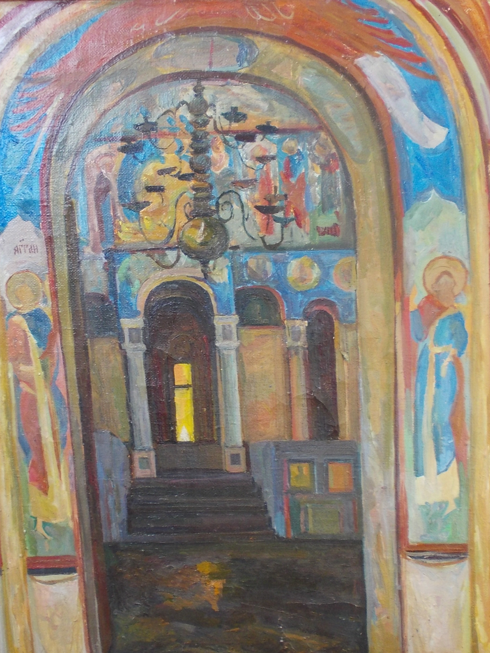 Интерьер церкви Воскресения в Ростове Великом