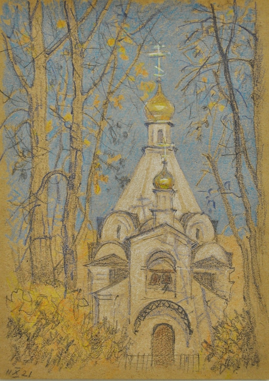 Полдень у Новодевичьего монастыря