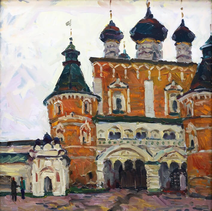 Вход в Борисоглебский монастырь