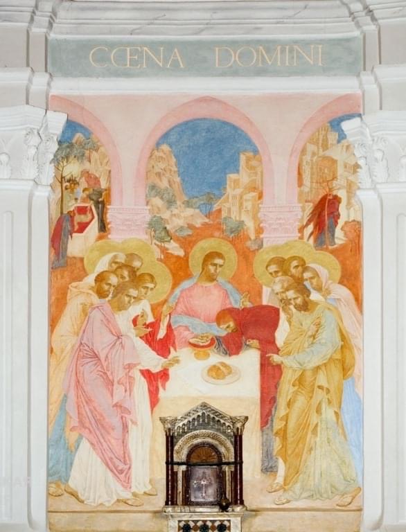 Фрагмент росписи кафедрального собора г.Каржес.