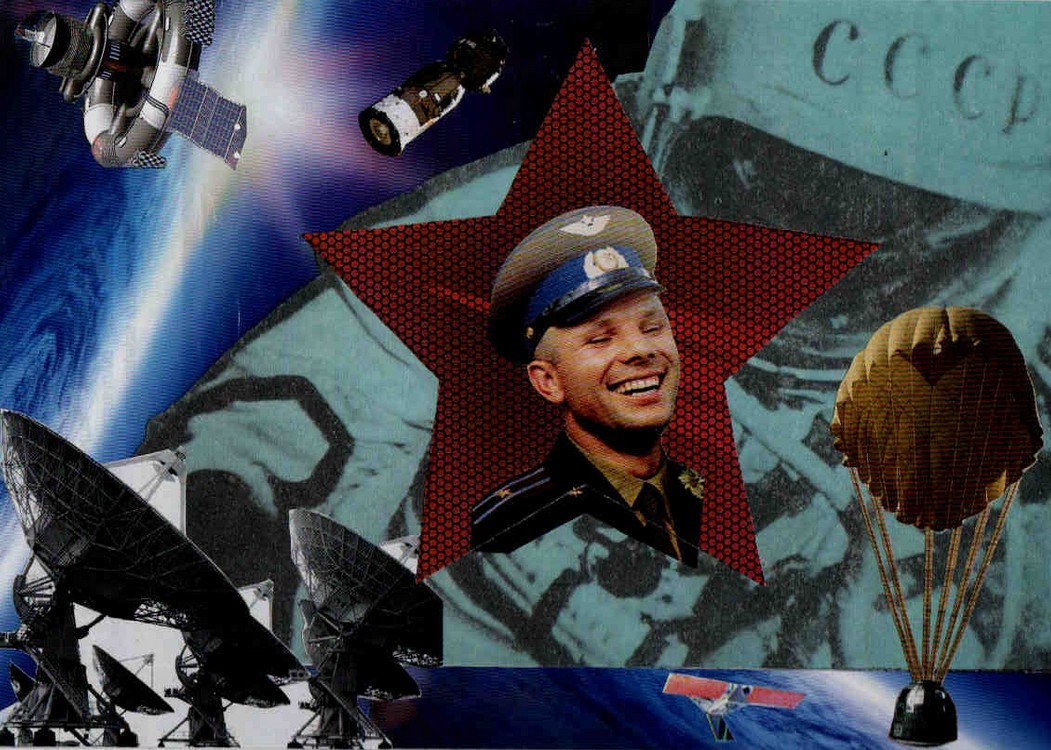 Юрий Гагарин - первый космонавт. Добро пожаловать в Россию! 