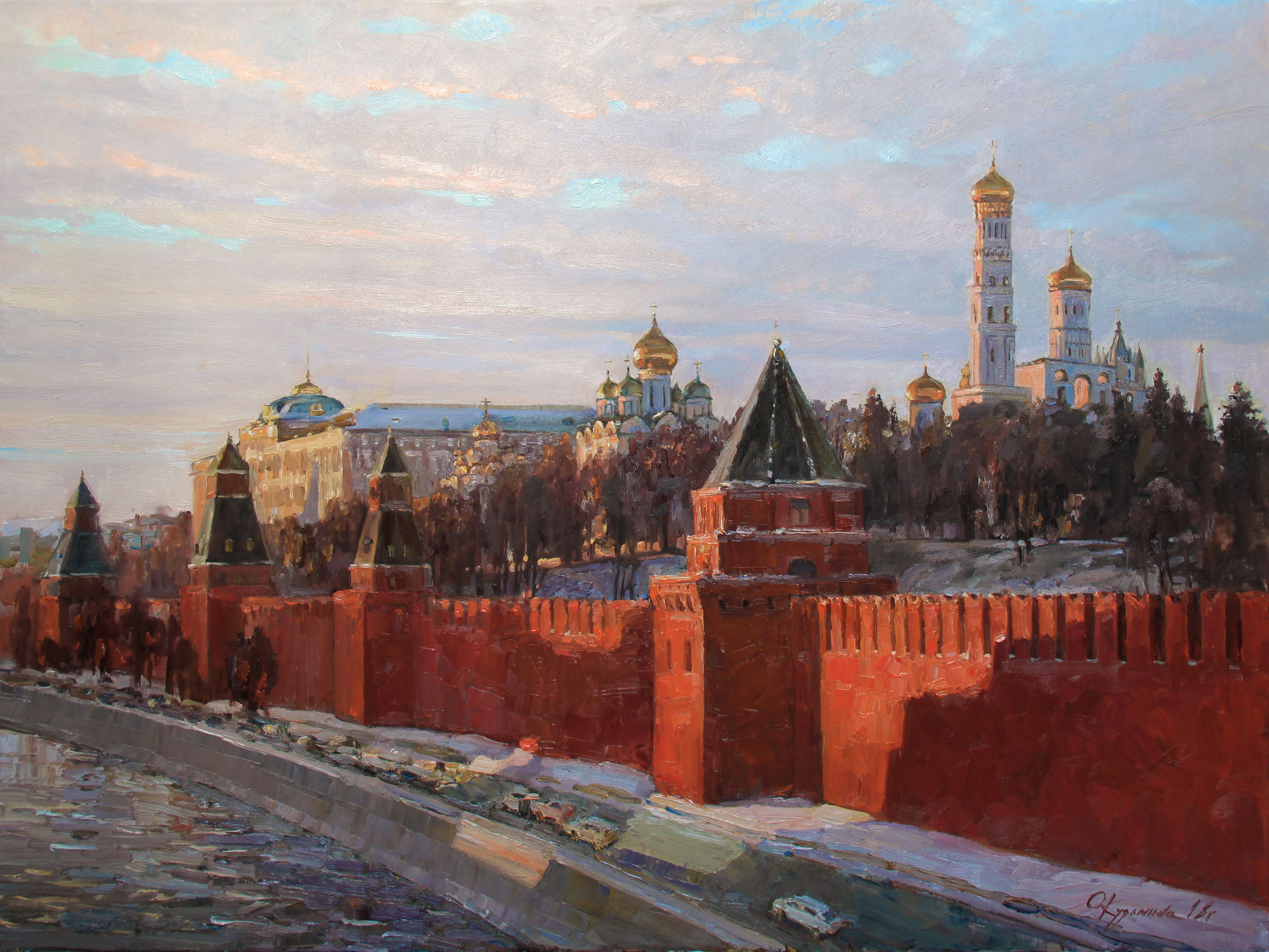 "Вечерние краски Кремля"