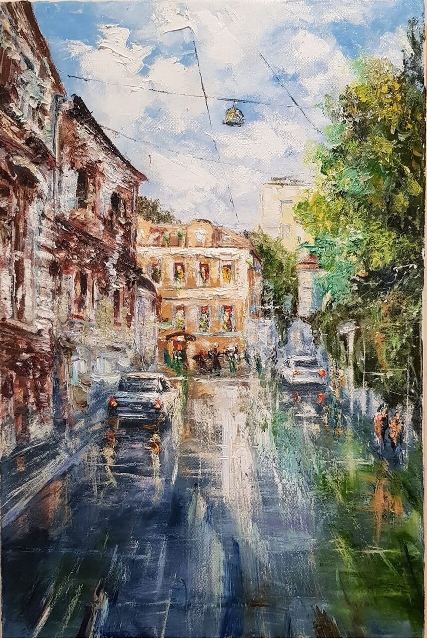 "Москва.  Хохловский переулок" 