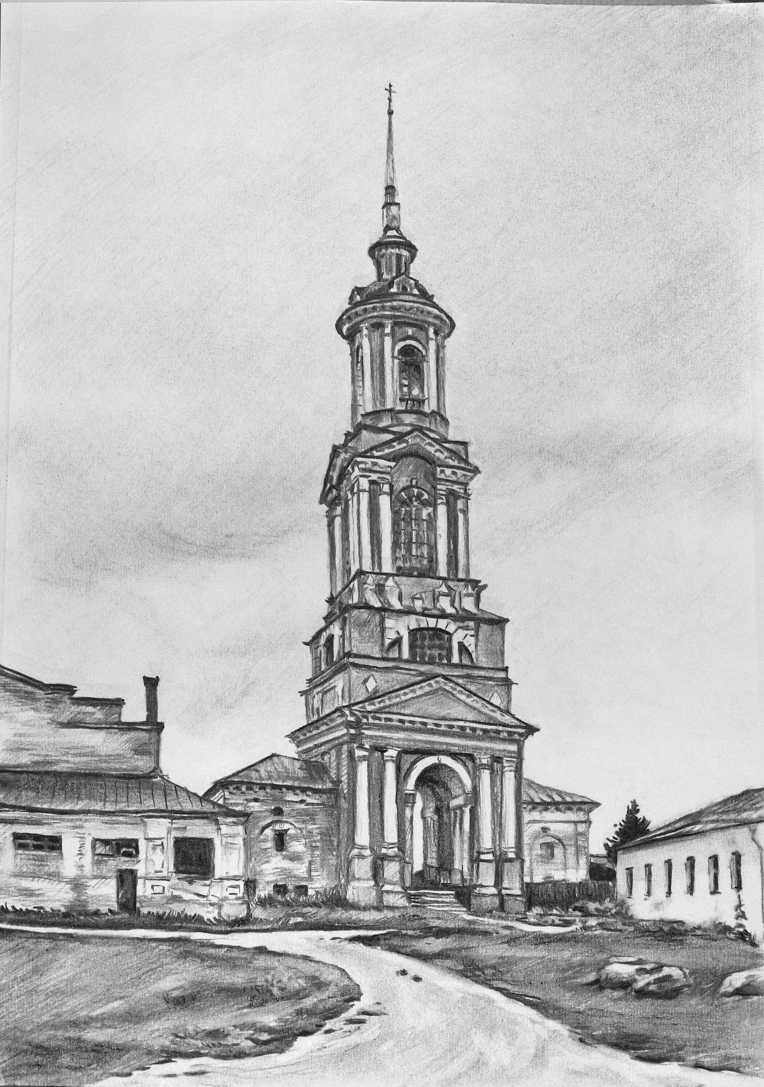 Преподобенская колокольня Ризоположенского монастыря