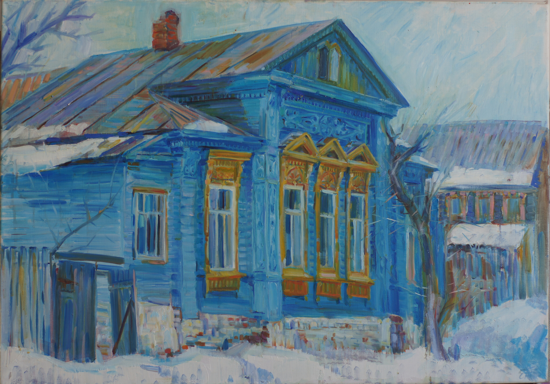 Синий дом