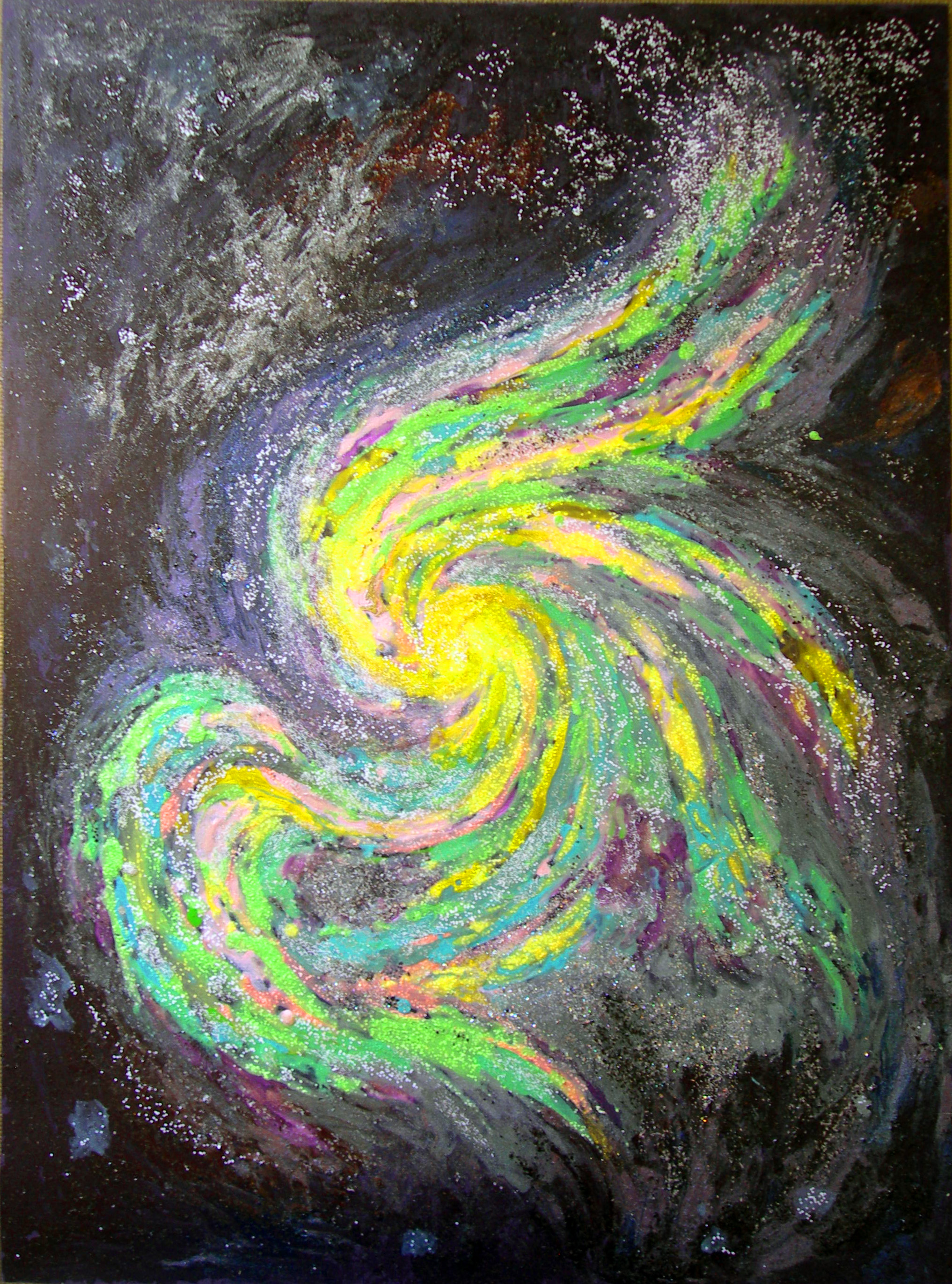 Галактика или зеленый феникс