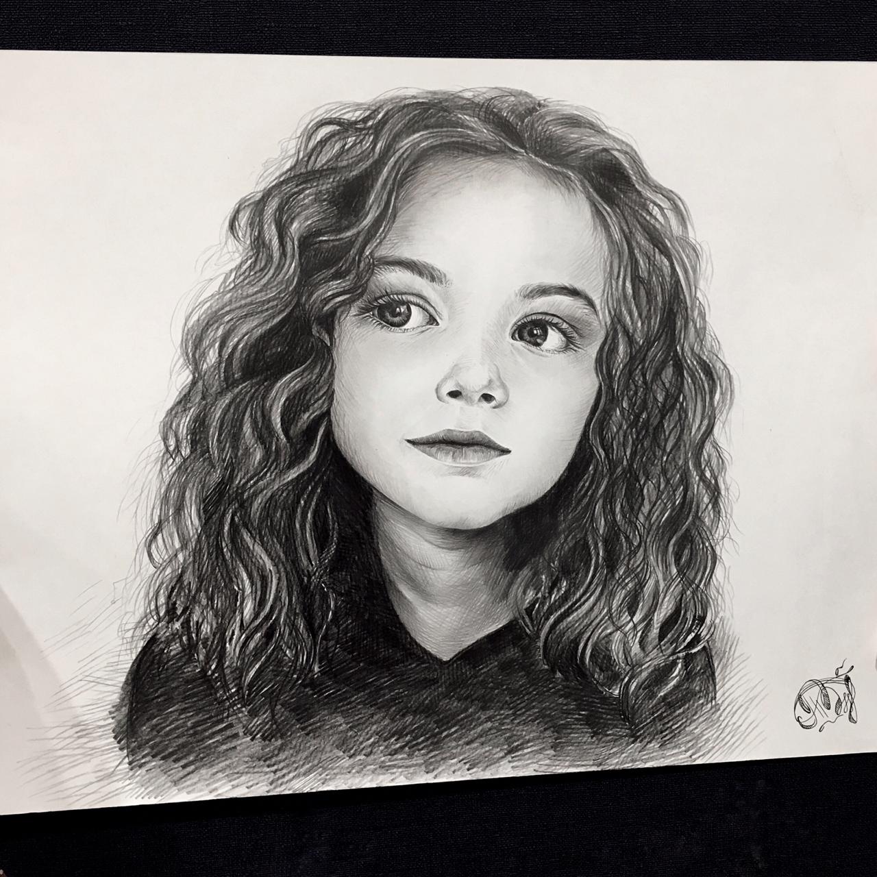 портрет маленькой актрисы