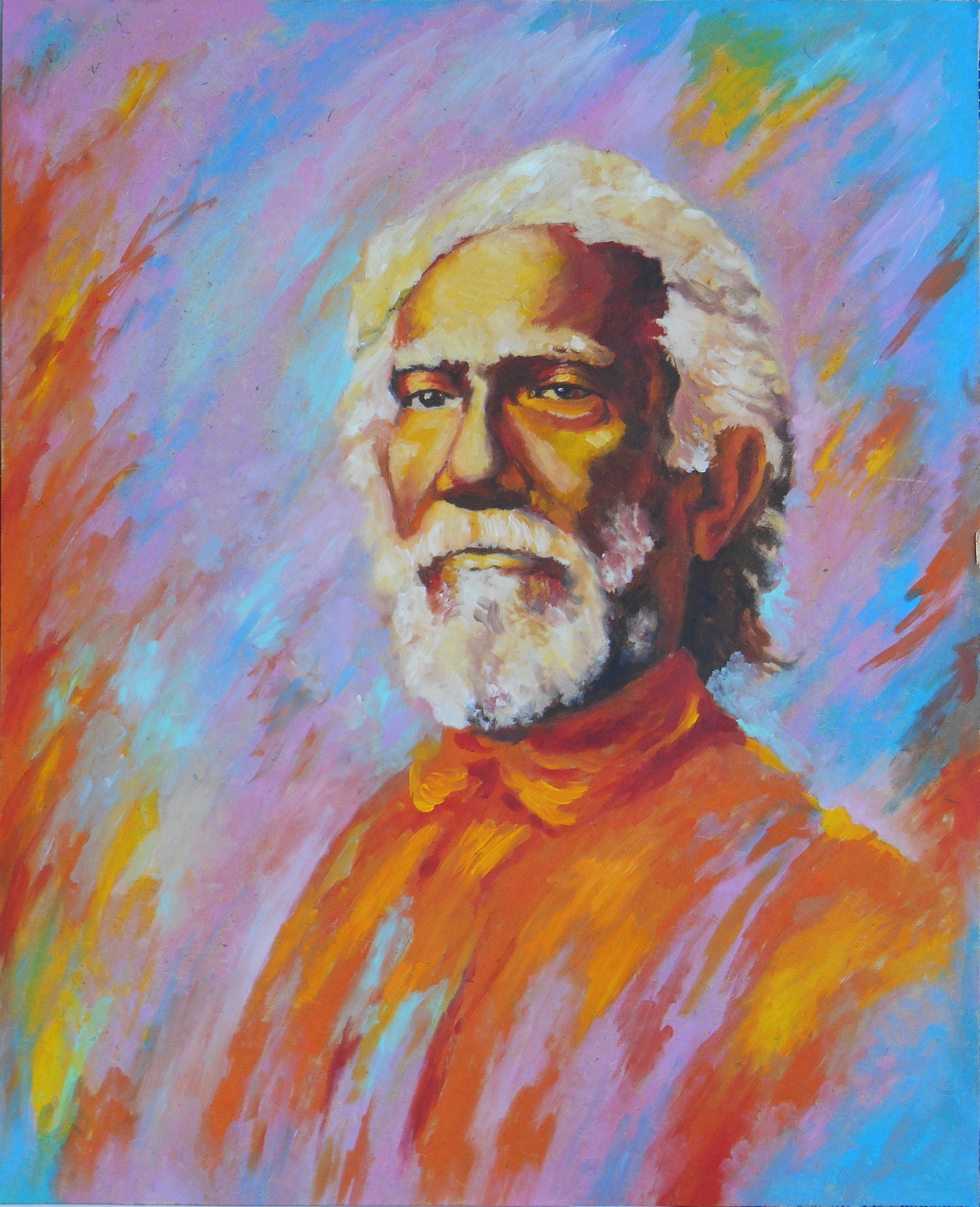 Портрет мастера йоги Шри Юктешвара