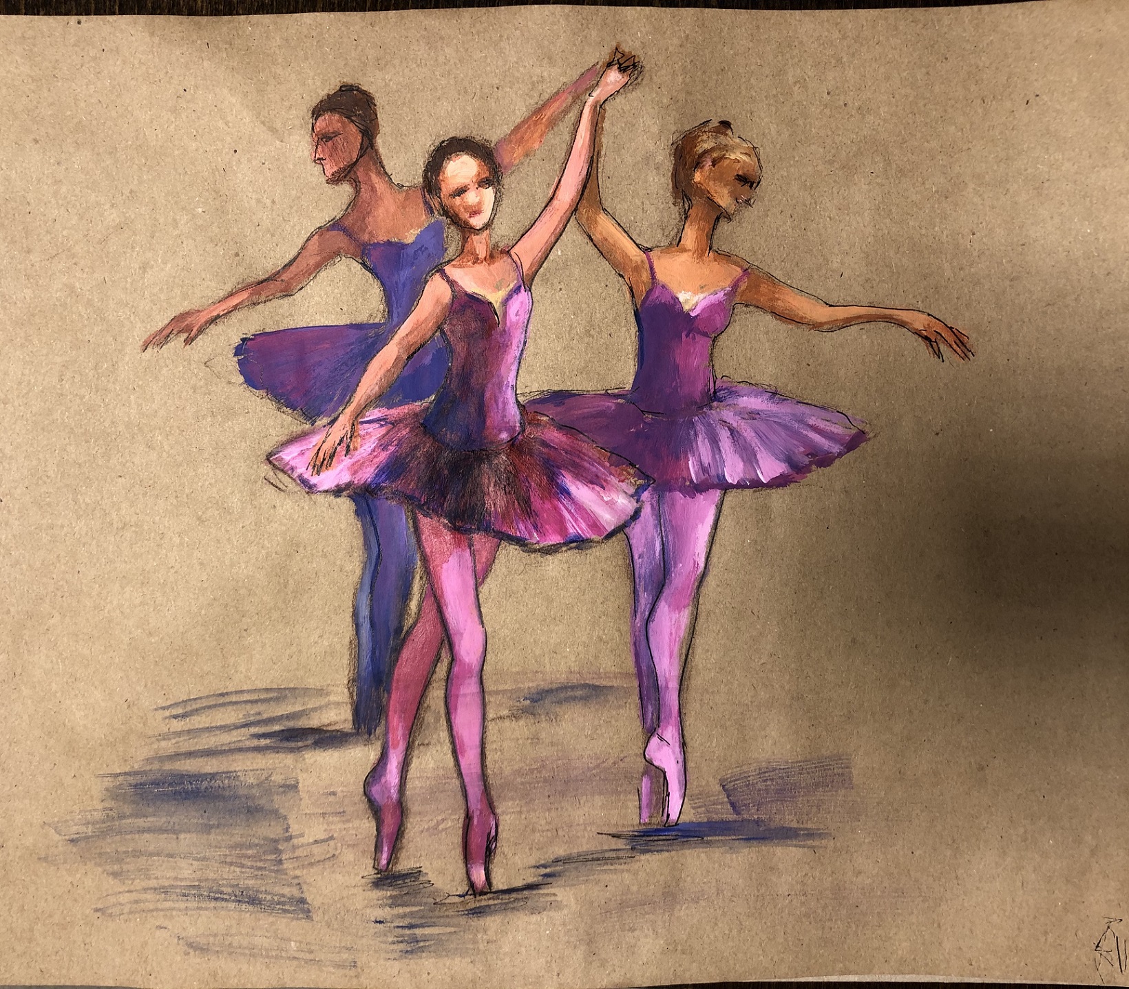 Три Балерины