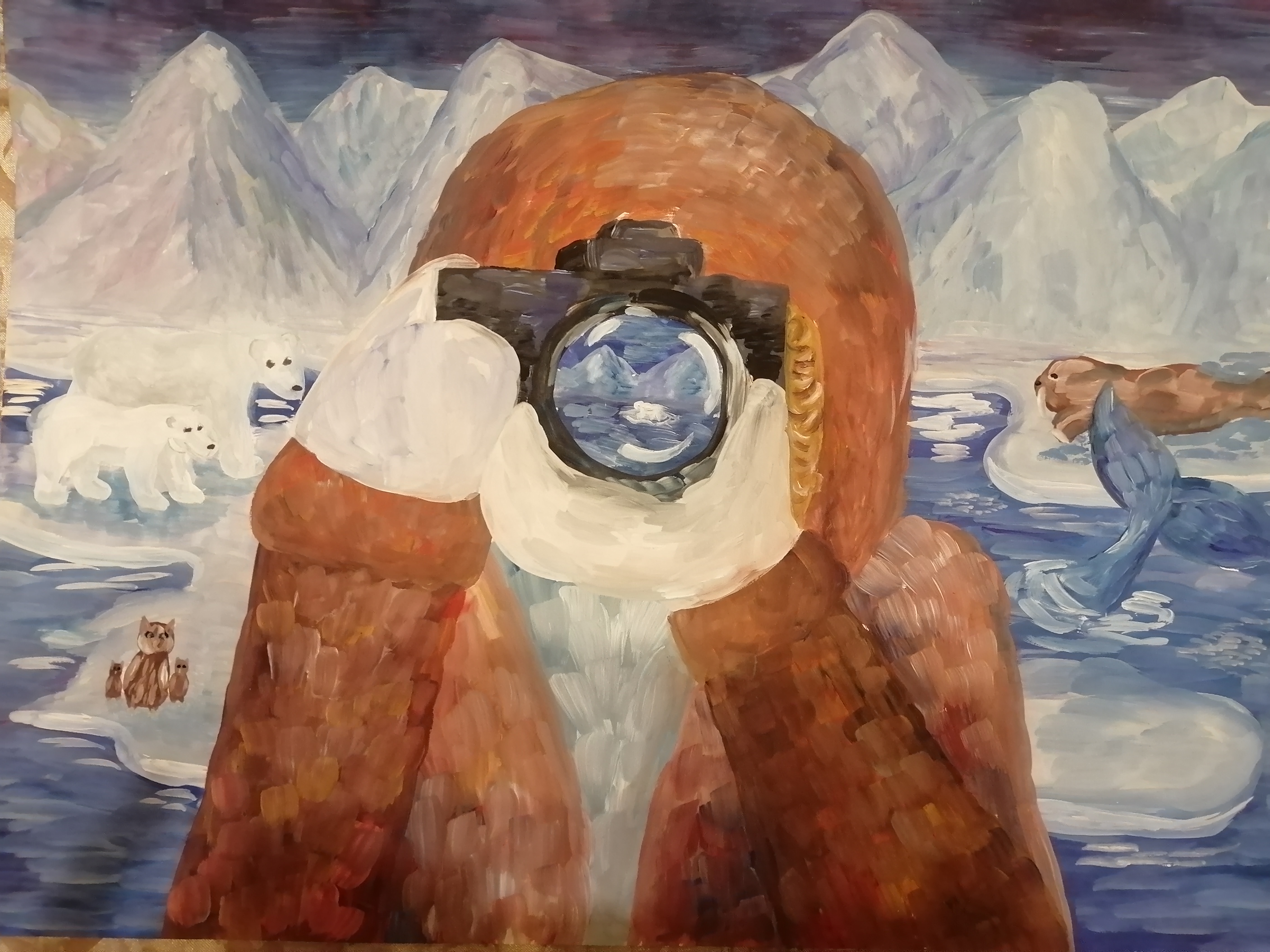 Арктика, через объектив фоторепортера. 