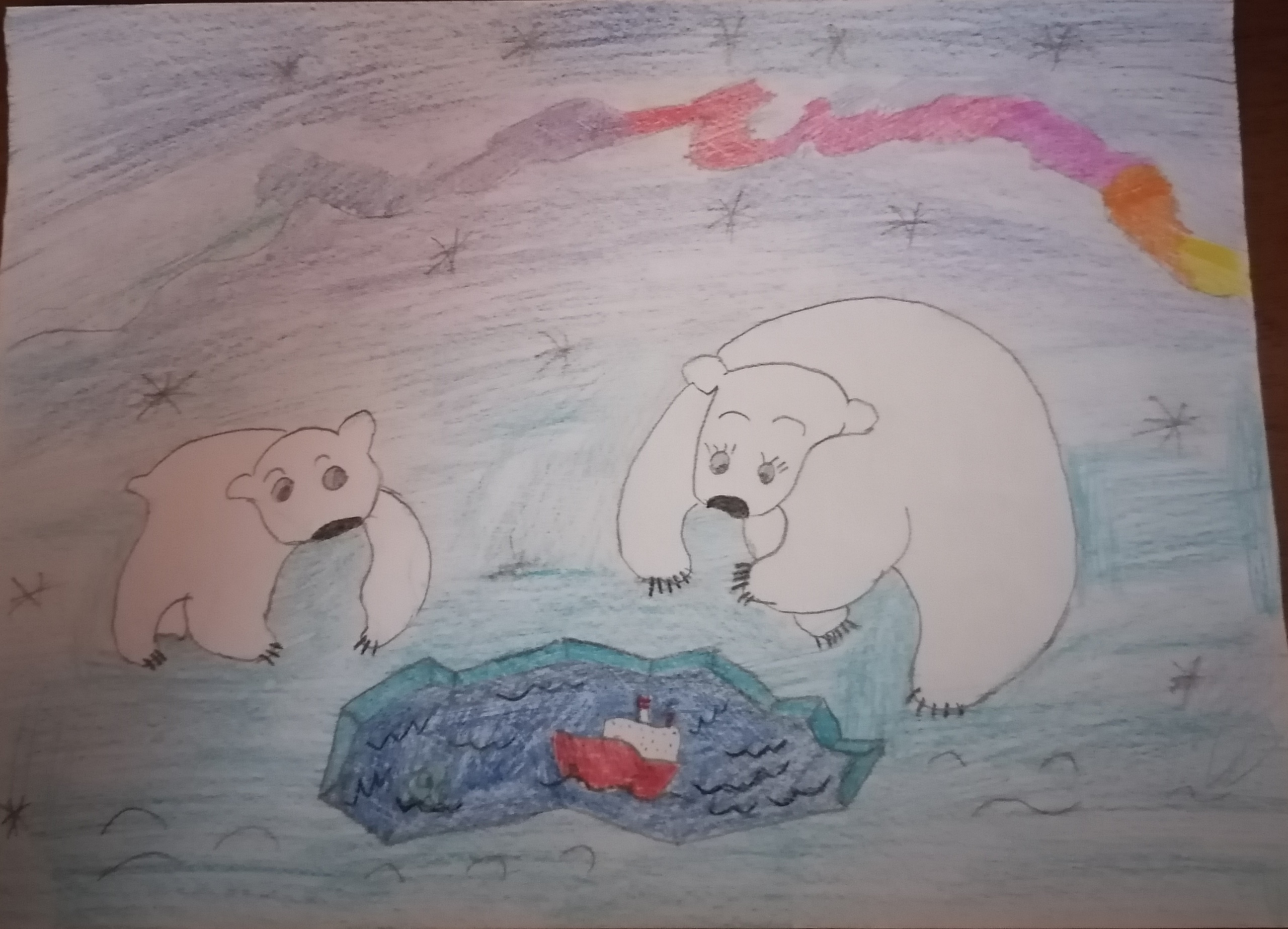 Белый медведь- житель Арктики
